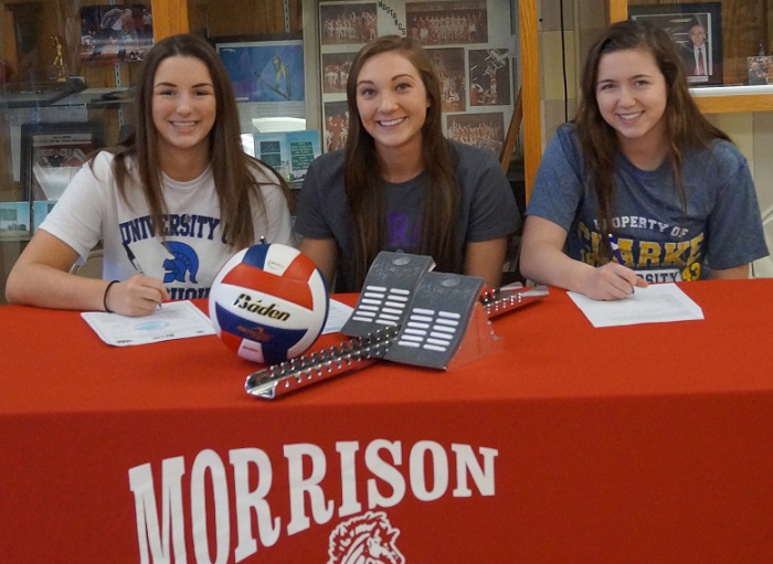 Three Fillies Sign Letters of Intent