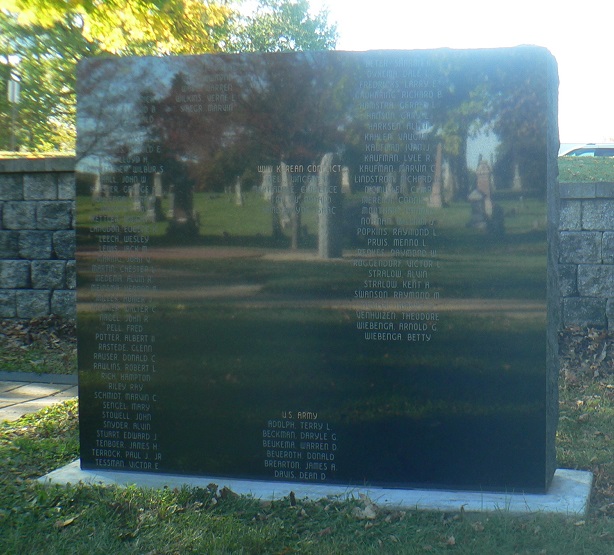 Tablets Installed at Veterans’ Park & Memorial