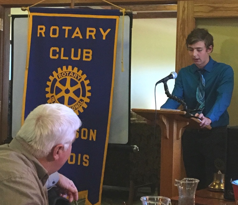 See Banks and Stuhlman, Rotary Students of November