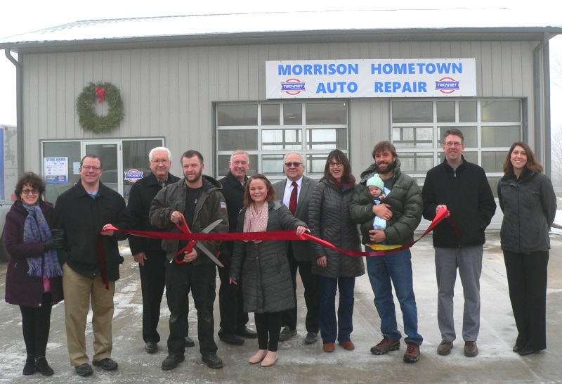 Morrison Hometown Auto Repair & Quick Lube Ribbon Cutting