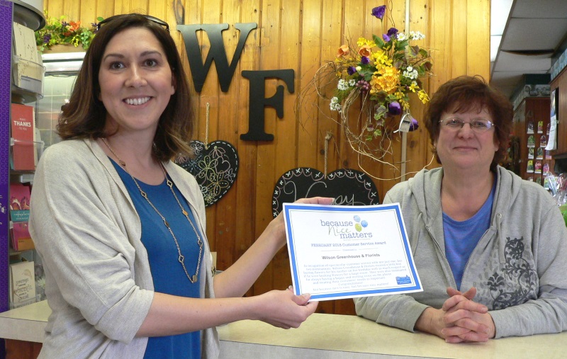 Wilson Because Nice Matters Award