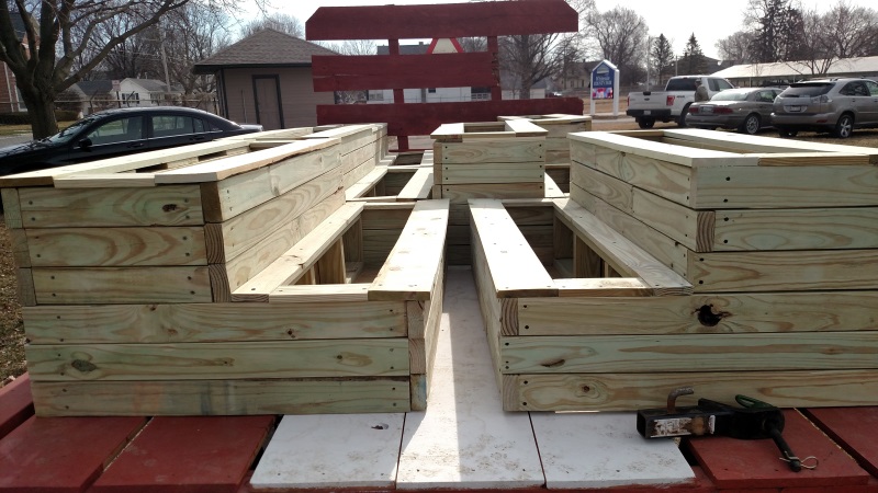 Fair Board Accepts FFA-Built Planter Boxes