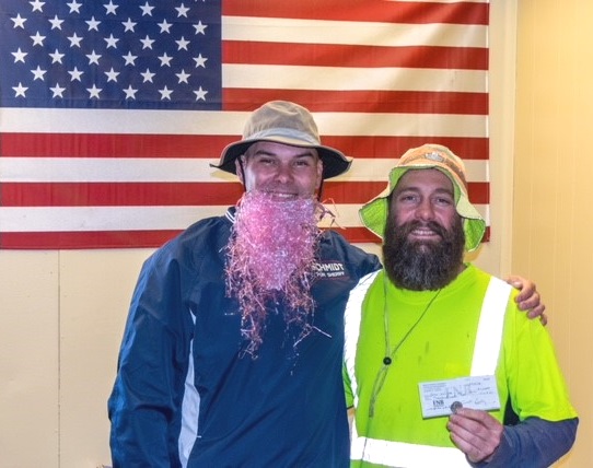 Schmidt Donates to Wright Family Easter Egg Hunt