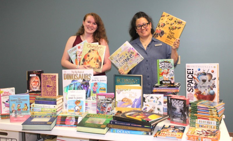 Odell Fundraiser Yielded New Books for Children