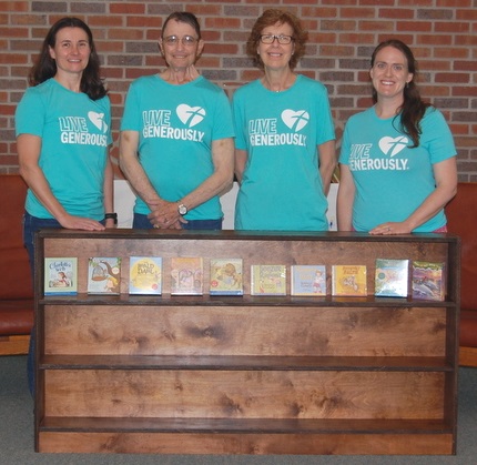 Odell Fundraiser Yielded New Children’s Bookcase