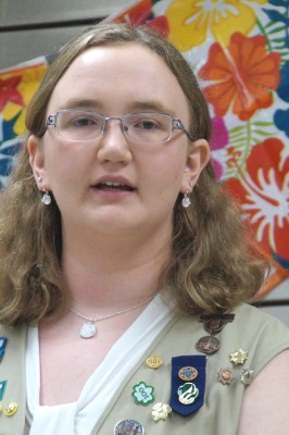 Court of Awards Ceremony for Girl Scouts