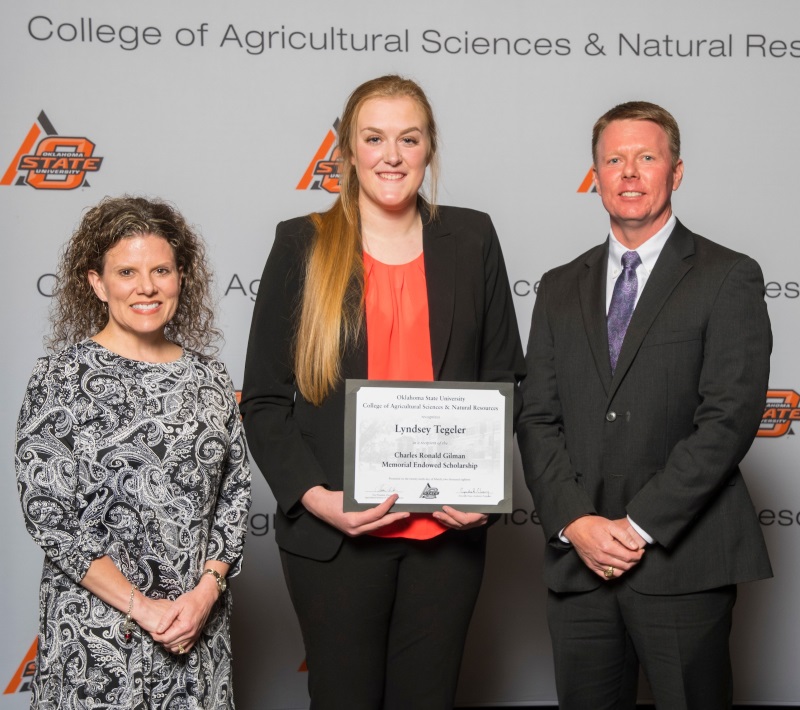 Lyndsey Tegeler Awarded OSU Scholarship