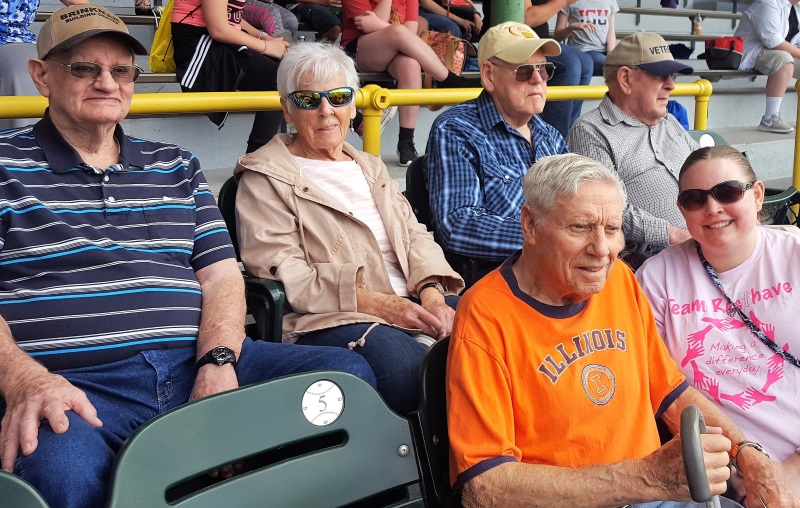 Resthave Residents Visit the Lumber Kings