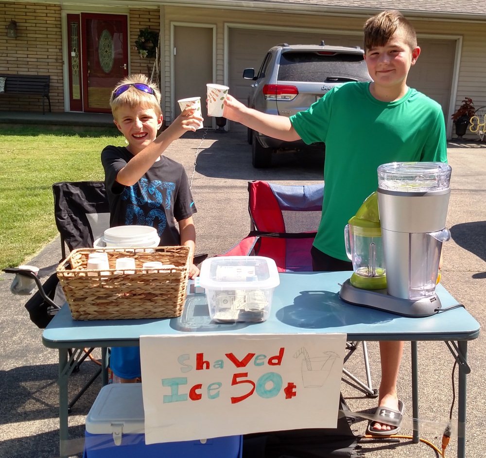 Cook and Yaklich Open Shaved Ice Business