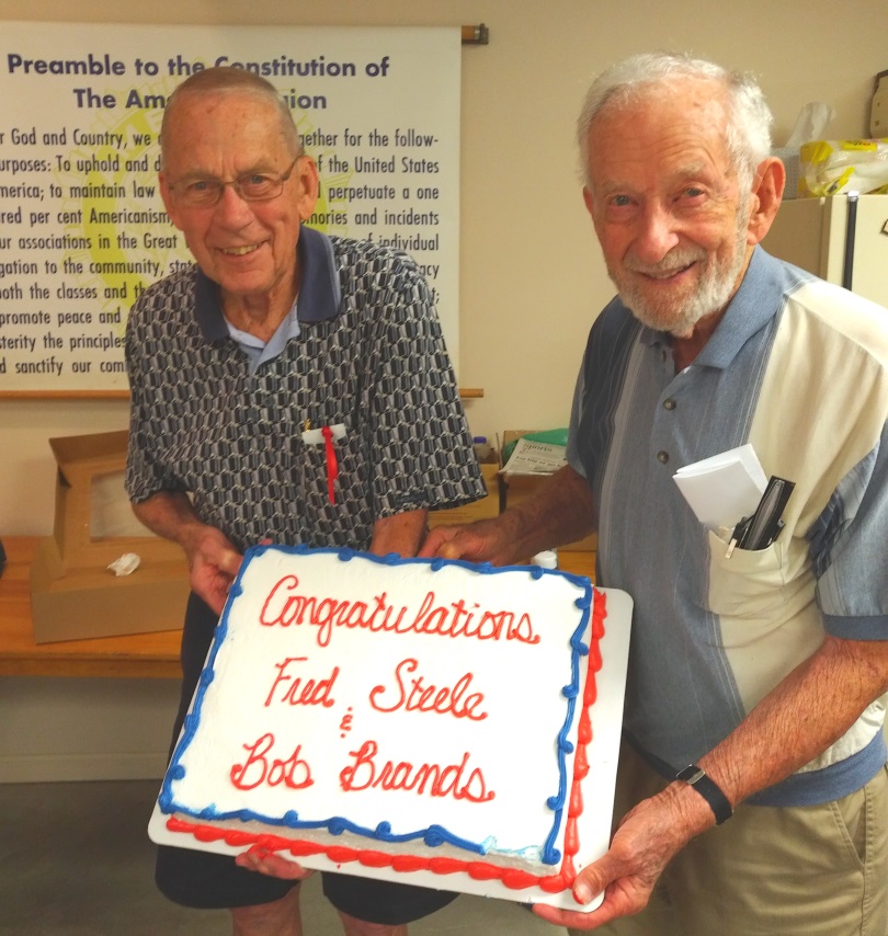 Brands and Steele Earn Commander’s Awards
