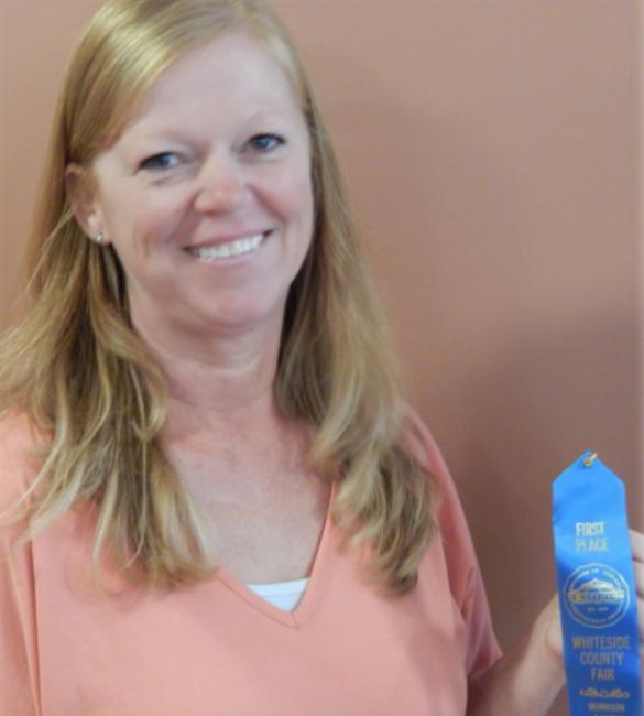 Tawnya Denning Wins Three Fair Cookie Ribbons