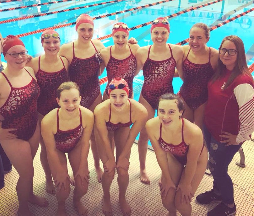 Fillies Co-op Swimmers Place 3rd at NIIC Conference
