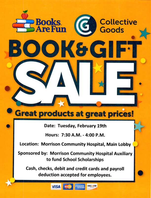 MCH Auxiliary Collective Goods/Books are Fun Sale