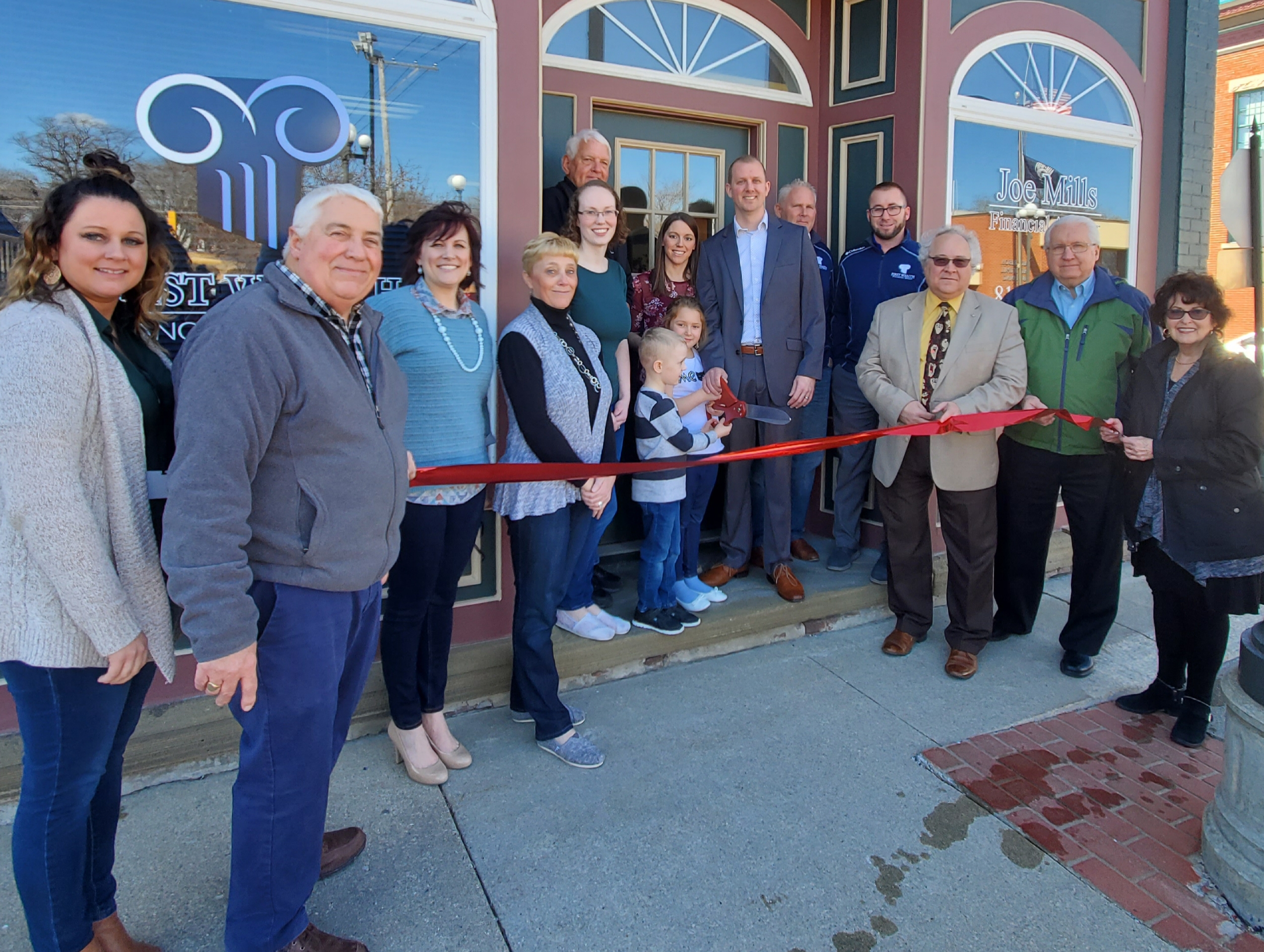 Ribbon Cutting for First Wealth Financial Group