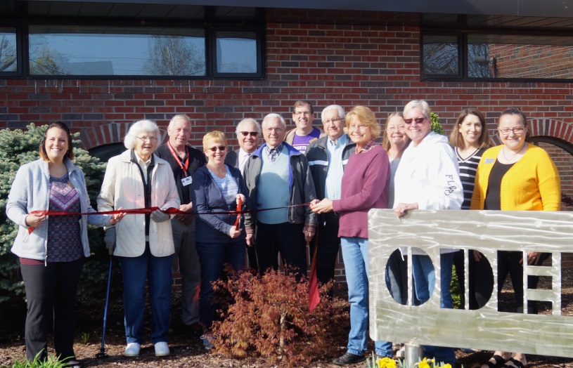 Ribbon Cutting for Morrison Garden Club