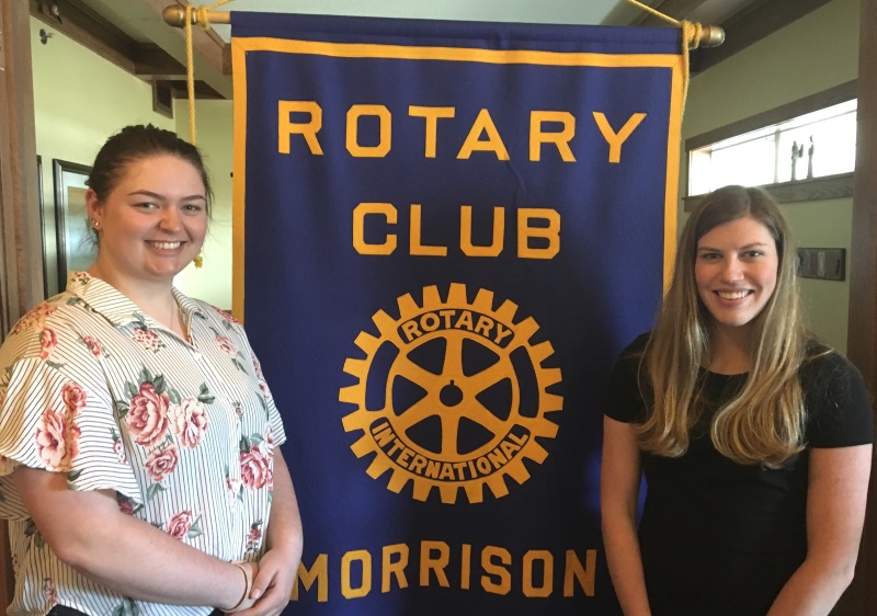 Rotary Students of the Month Osborn and Vos