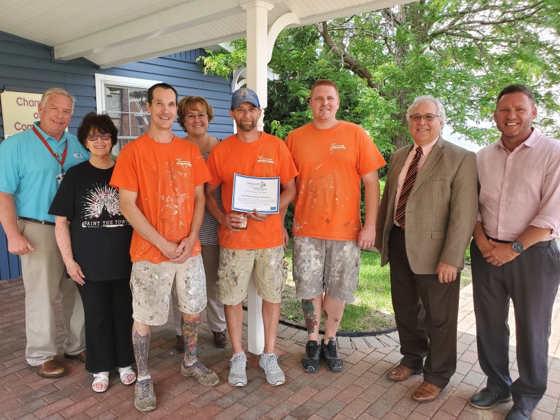 Andy Beranek Painting Chamber Service Award