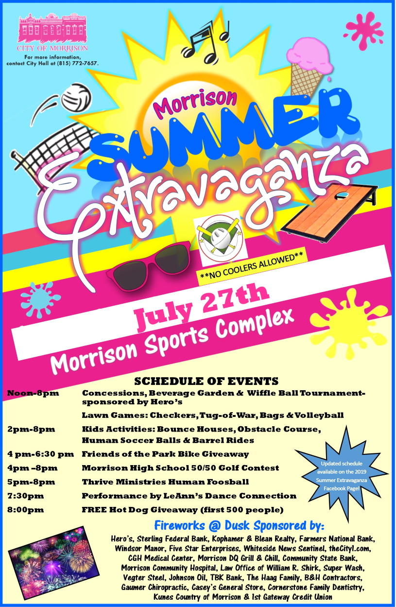 2019 City of Morrison Summer Extravaganza