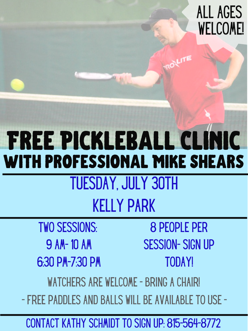 What is Pickleball?  See for Yourself July 30