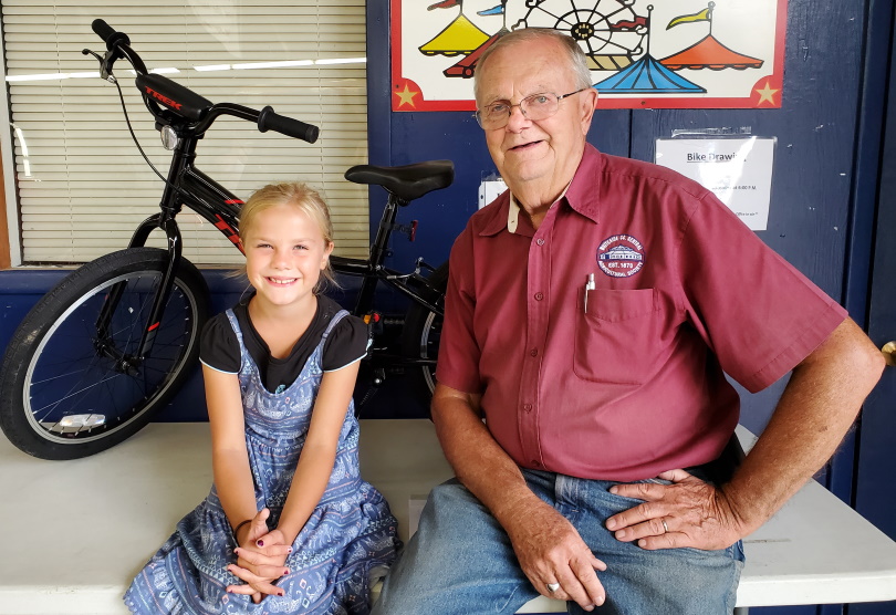 August 15 Fair Winners and Bike Winner