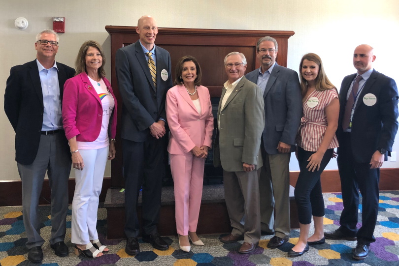 Bustos and Pelosi Meet Illinois Farm Bureau