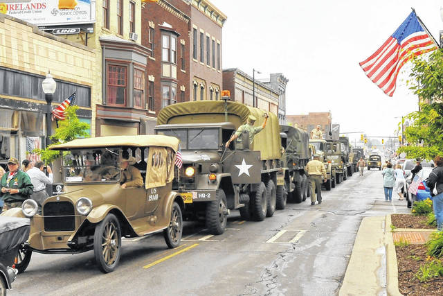 August 22 Motor Transport Corps Convoy Here