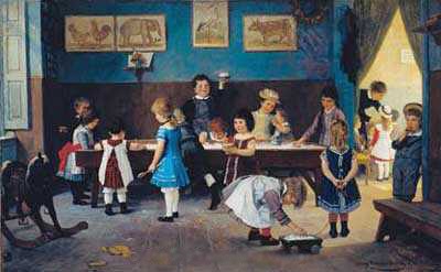 kindergarten painting