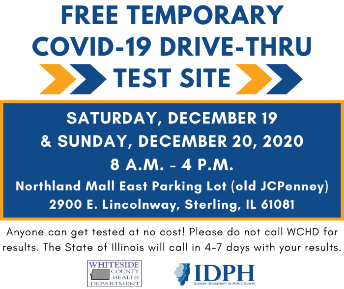 Free Drive-Through COVID-19 Testing