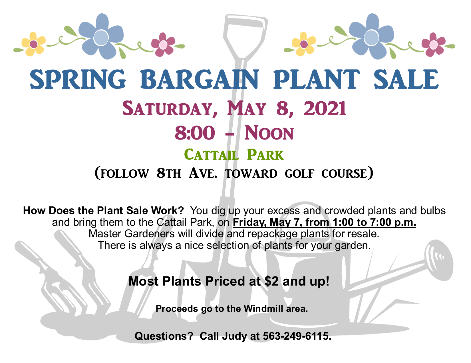 Annual Spring Fulton Plant Sale